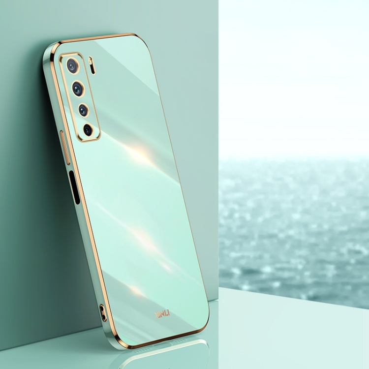 Custodia antiurto in TPU con bordo in oro con placcatura 6D XINLI, For Huawei nova 7 5G, For Huawei nova 7 Pro 5G, For Huawei nova 7 SE