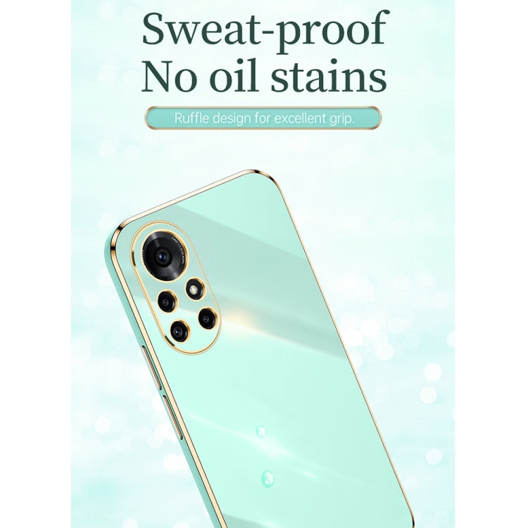 Custodia antiurto in TPU con bordo in oro con placcatura 6D XINLI, For Huawei nova 8 Pro 5G, For Huawei nova 8 SE, For Huawei P30