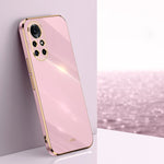 Custodia antiurto in TPU con bordo in oro con placcatura 6D XINLI, For Huawei nova 8 Pro 5G, For Huawei nova 8 SE, For Huawei P30
