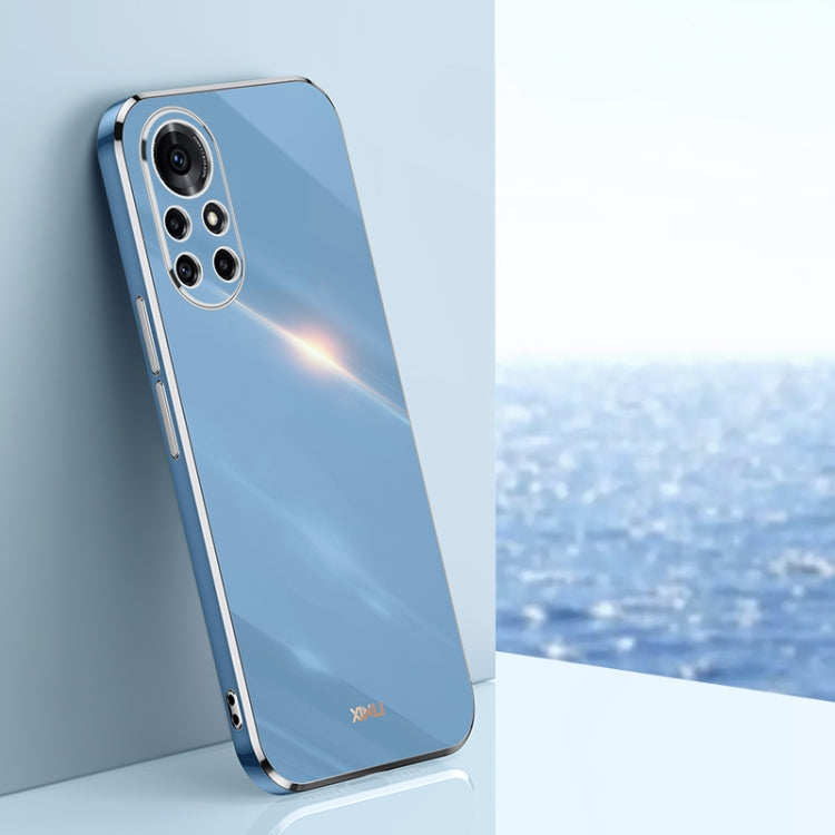 Custodia antiurto in TPU con bordo in oro con placcatura 6D XINLI, For Huawei nova 8 Pro 5G, For Huawei nova 8 SE, For Huawei P30