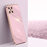 Custodia antiurto in TPU con bordo in oro con placcatura 6D XINLI, For Huawei nova 8 Pro 5G, For Huawei nova 8 SE, For Huawei P30