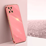 Custodia antiurto in TPU con bordo in oro con placcatura 6D XINLI, For Huawei nova 8 Pro 5G, For Huawei nova 8 SE, For Huawei P30
