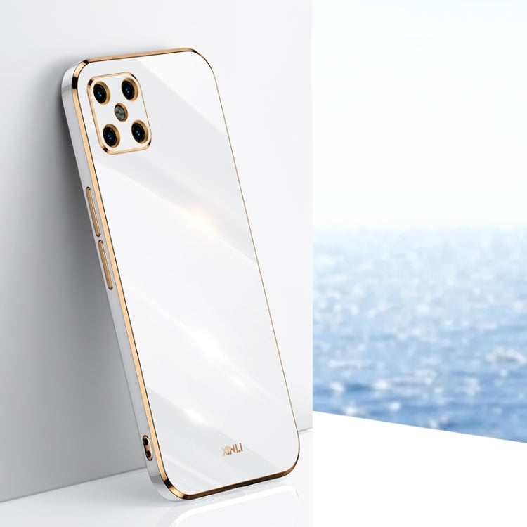 Custodia antiurto in TPU con bordo in oro con placcatura 6D XINLI, For Huawei nova 8 Pro 5G, For Huawei nova 8 SE, For Huawei P30