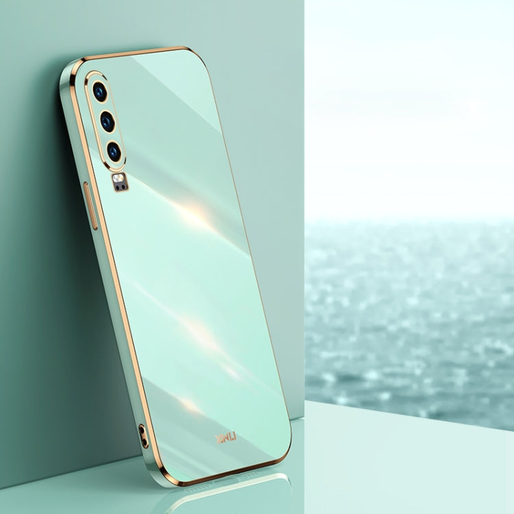 Custodia antiurto in TPU con bordo in oro con placcatura 6D XINLI, For Huawei nova 8 Pro 5G, For Huawei nova 8 SE, For Huawei P30