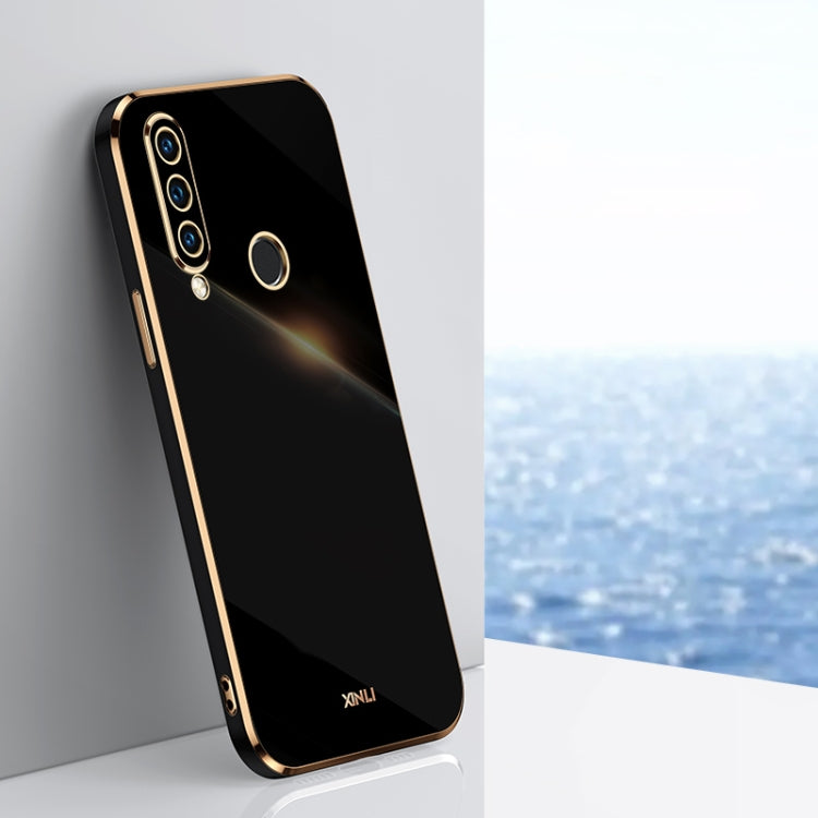 Custodia antiurto in TPU con bordo in oro con placcatura 6D XINLI, For Huawei P30 Pro, For Huawei P30 Lite, For Huawei P40