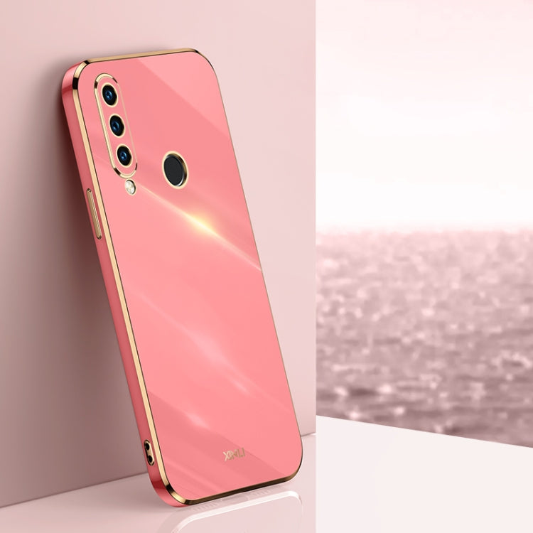 Custodia antiurto in TPU con bordo in oro con placcatura 6D XINLI, For Huawei P30 Pro, For Huawei P30 Lite, For Huawei P40
