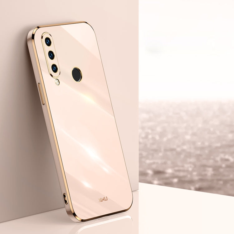Custodia antiurto in TPU con bordo in oro con placcatura 6D XINLI, For Huawei P30 Pro, For Huawei P30 Lite, For Huawei P40