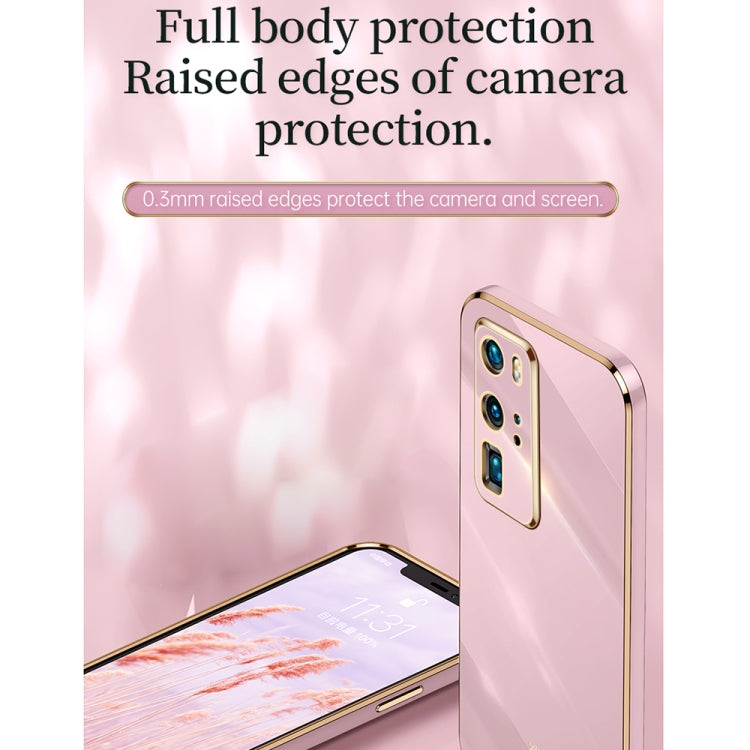 Custodia antiurto in TPU con bordo in oro con placcatura 6D XINLI, For Huawei P40 Pro, For Honor 20, For Honor 20 Pro