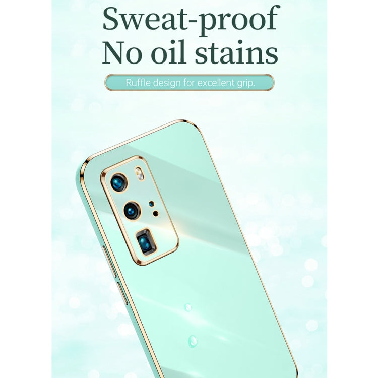 Custodia antiurto in TPU con bordo in oro con placcatura 6D XINLI, For Huawei P40 Pro, For Honor 20, For Honor 20 Pro