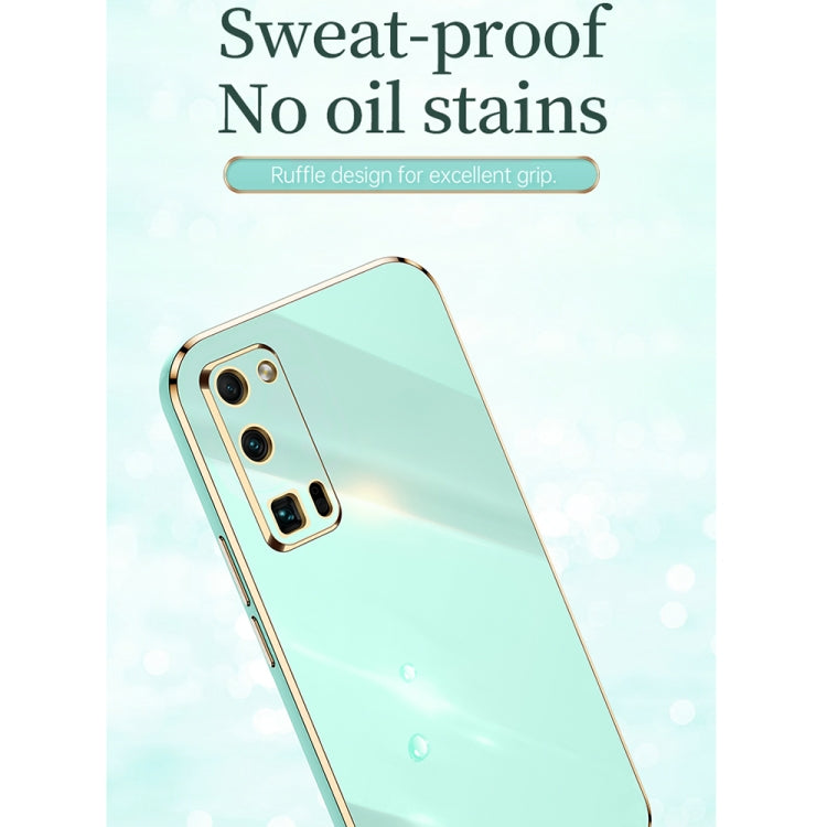 Custodia antiurto in TPU con bordo in oro con placcatura 6D XINLI, For Honor 30S, For Honor 30 Youth, For Honor 50 Pro
