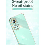 Custodia antiurto in TPU con bordo in oro con placcatura 6D XINLI, For Honor 50 SE, For Honor Play 3, For Honor Play 5T Youth