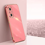 Custodia antiurto in TPU con bordo in oro con placcatura 6D XINLI, For Honor 50 SE, For Honor Play 3, For Honor Play 5T Youth
