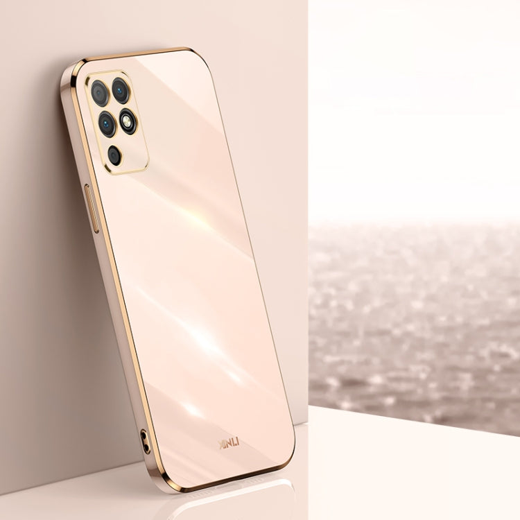 Custodia antiurto in TPU con bordo in oro con placcatura 6D XINLI, For Honor 50 SE, For Honor Play 3, For Honor Play 5T Youth