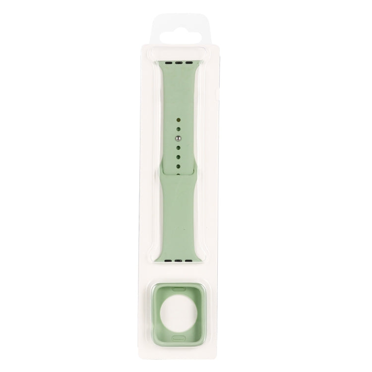 Cinturino di ricambio in silicone + set custodia protettiva per orologio, For Apple Watch Series 3 & 2 & 1 42mm