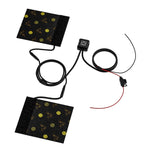 WUPP CS-974B1 Chiusura a strappo modificata per motocicletta Riscaldamento elettrico intelligente Coprimano riscaldato Impugnatura riscaldata con controllo della temperatura a tre marce, CS-974B1