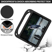 Maniglia Custodia protettiva antiurto portatile in EVA con supporto triangolare, For Lenovo Tab M10 FHD Plus TB-X606F / TB-X606M, For Xiaomi Mi Pad 4 Plus & Samsung Galaxy Tab A 10.1 2019 SM-T510 / SM-T515
