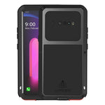 Custodia protettiva antipolvere impermeabile antiurto in metallo LOVE MEI con vetro, For Samsung Galaxy A41, For LG V60 ThinQ 5G