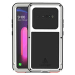 Custodia protettiva antipolvere impermeabile antiurto in metallo LOVE MEI con vetro, For Samsung Galaxy A41, For LG V60 ThinQ 5G