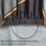 Copridivano Elastico Tutto Compreso Stampato Semicerchio Singolo, Style Grey, Grey Space, Coffee), Golden Years, Beige, Forest Story, Call of the Times, Dimension, A Prosperous, Forever, Cloud Clear