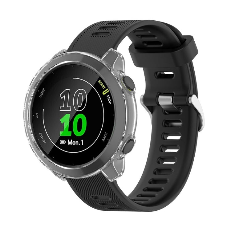 Custodia protettiva in TPU scavata a mezza copertura, For Garmin Forerunner 158 / 55