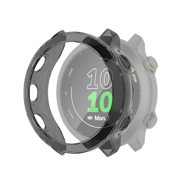Custodia protettiva in TPU scavata a mezza copertura, For Garmin Forerunner 158 / 55