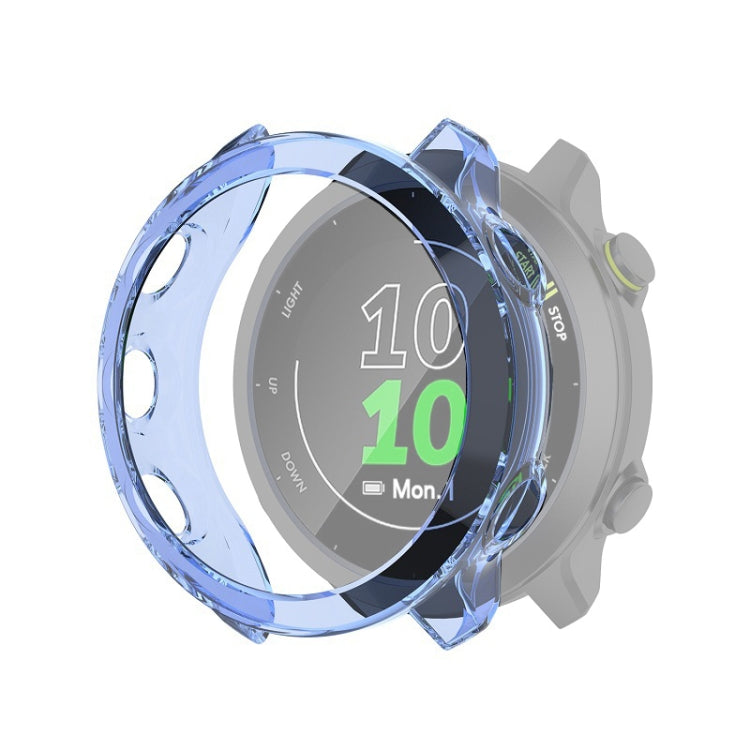 Custodia protettiva in TPU scavata a mezza copertura, For Garmin Forerunner 158 / 55