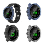 Custodia protettiva in TPU scavata a mezza copertura, For Garmin Forerunner 158 / 55