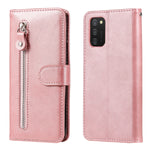 Custodia in pelle a vibrazione orizzontale con cerniera in vitello alla moda con supporto e slot per schede e funzione portafoglio, For vivo V21 5G / 4G, For vivo V21e 4G / Y73 2021, For Samsung Galaxy A03s