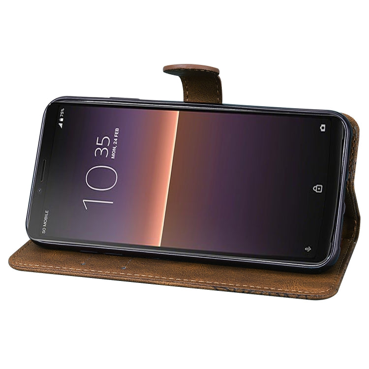 Custodia in pelle a vibrazione orizzontale con goffratura farfalle effetto pelle retrò con supporto, slot per carte e portafoglio, For Sony Xperia 10 III, For OnePlus Nord CE 5G, For OnePlus Nord N200