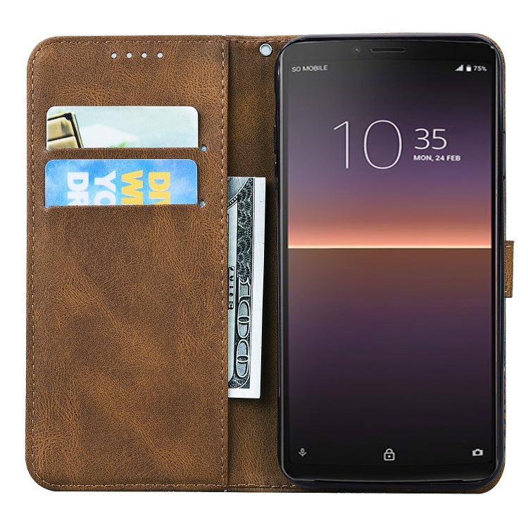 Custodia in pelle a vibrazione orizzontale con goffratura farfalle effetto pelle retrò con supporto, slot per carte e portafoglio, For Sony Xperia 10 III, For OnePlus Nord CE 5G, For OnePlus Nord N200