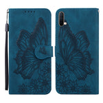 Custodia in pelle a vibrazione orizzontale con goffratura farfalle effetto pelle retrò con supporto, slot per carte e portafoglio, For Sony Xperia 10 III, For OnePlus Nord CE 5G, For OnePlus Nord N200