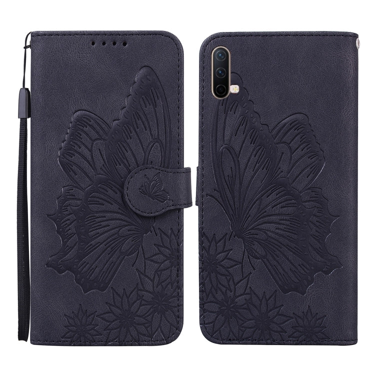 Custodia in pelle a vibrazione orizzontale con goffratura farfalle effetto pelle retrò con supporto, slot per carte e portafoglio, For Sony Xperia 10 III, For OnePlus Nord CE 5G, For OnePlus Nord N200