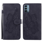 Custodia in pelle a vibrazione orizzontale con goffratura farfalle effetto pelle retrò con supporto, slot per carte e portafoglio, For Sony Xperia 10 III, For OnePlus Nord CE 5G, For OnePlus Nord N200
