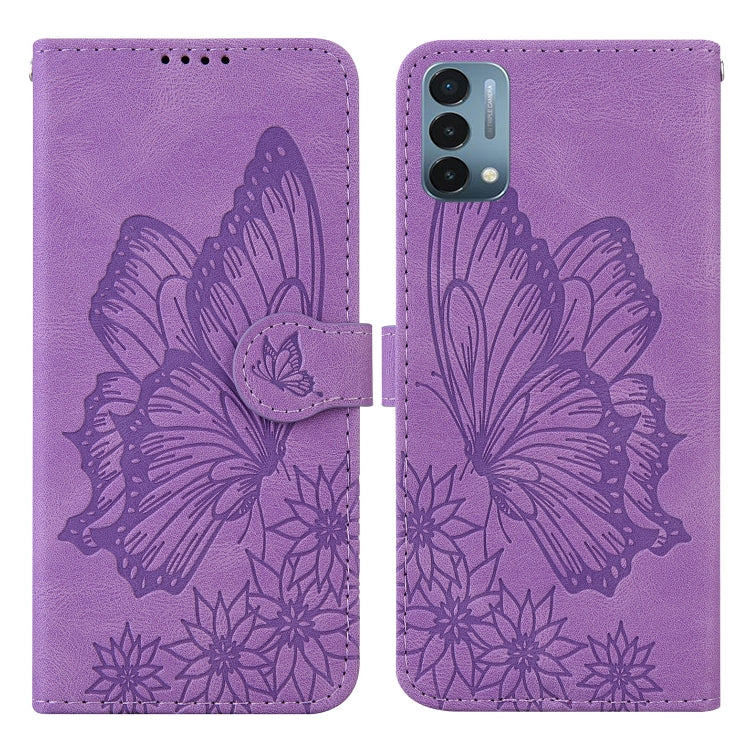 Custodia in pelle a vibrazione orizzontale con goffratura farfalle effetto pelle retrò con supporto, slot per carte e portafoglio, For Sony Xperia 10 III, For OnePlus Nord CE 5G, For OnePlus Nord N200