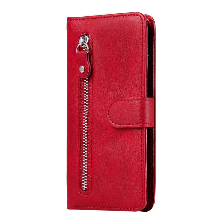 Custodia portafoglio in pelle con cerniera per iPhone 13 Pro Max
