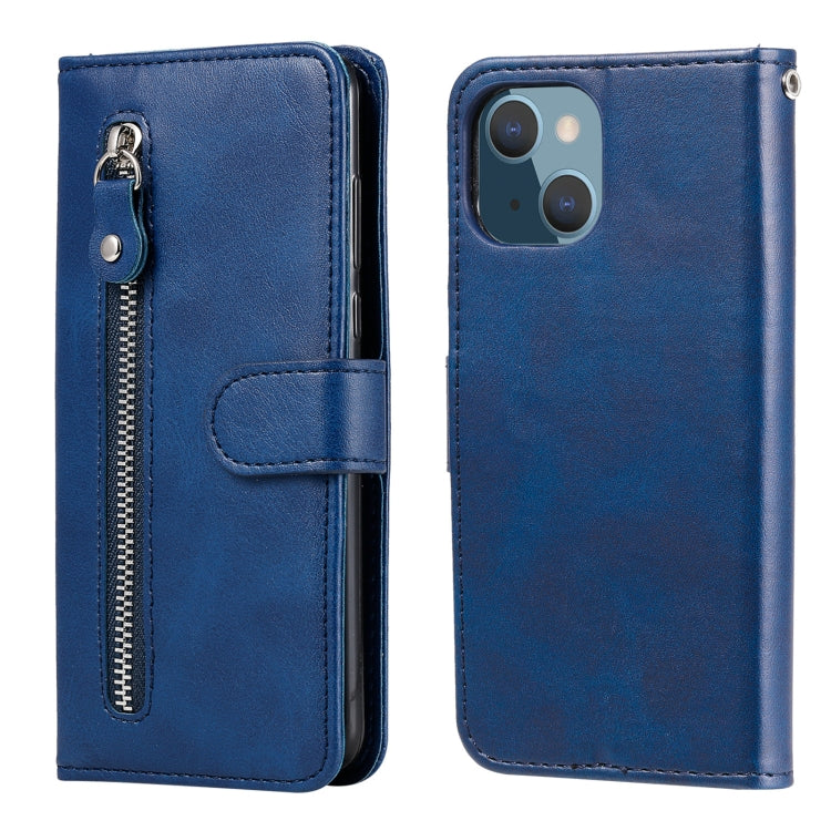 Custodia portafoglio in pelle con cerniera per iPhone 13 Pro Max