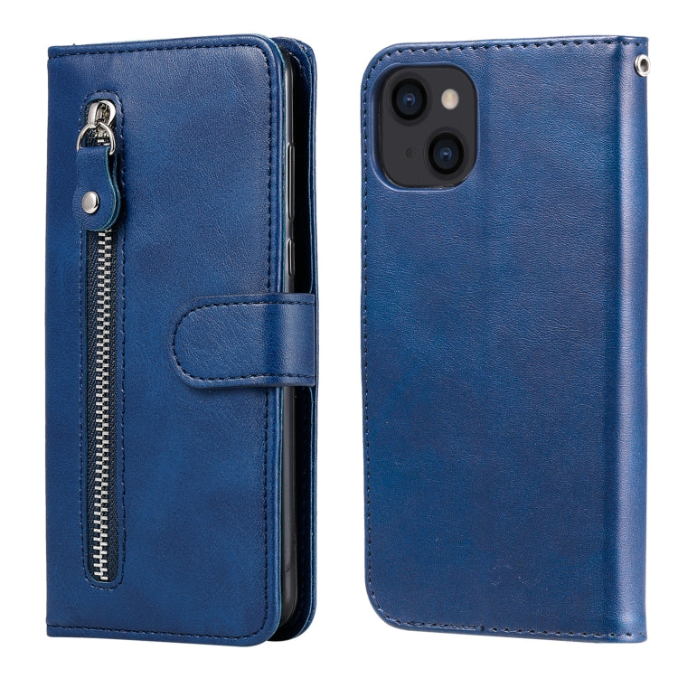 Custodia portafoglio in pelle con cerniera per iPhone 13 Pro Max