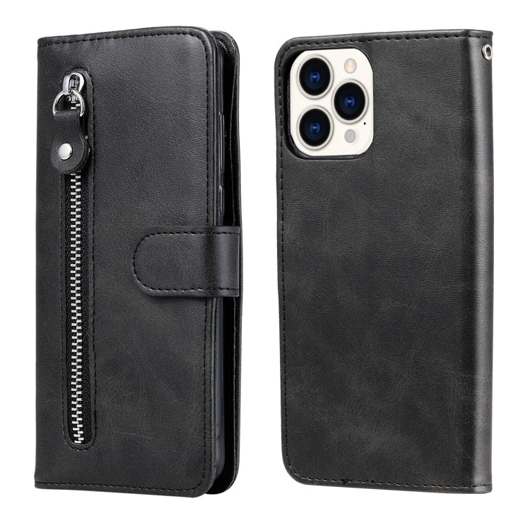 Custodia portafoglio in pelle con cerniera per iPhone 13 Pro Max