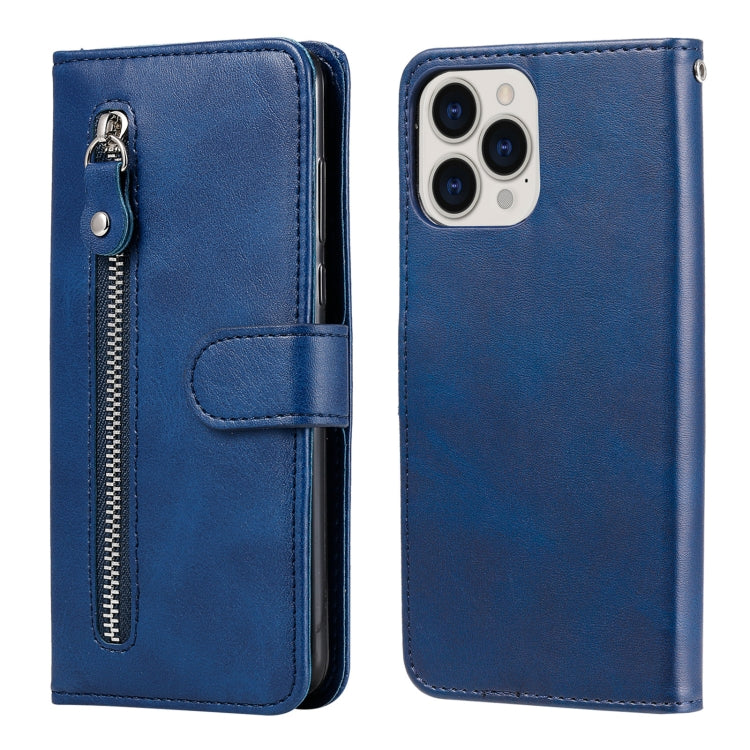 Custodia portafoglio in pelle con cerniera per iPhone 13 Pro Max
