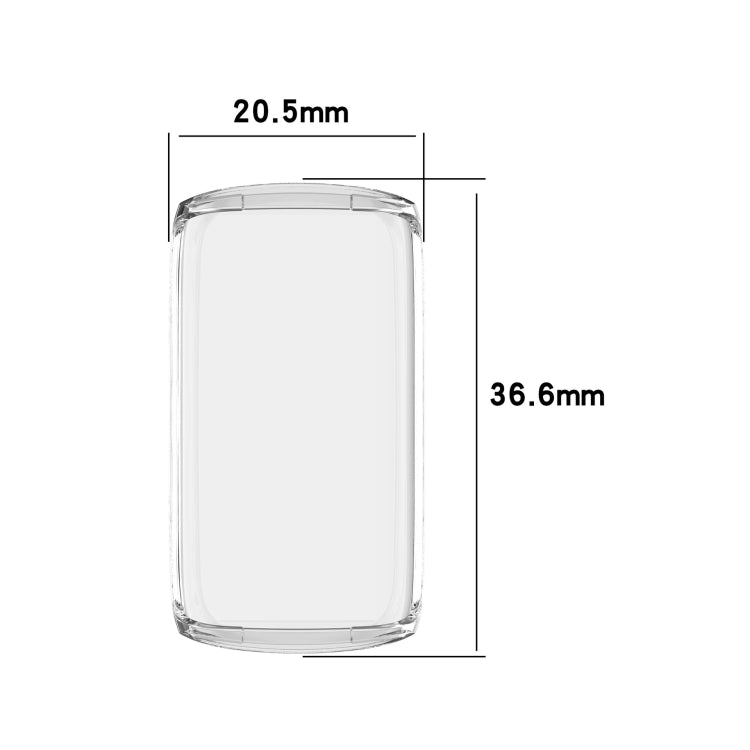 Custodia protettiva galvanica in TPU a copertura totale, For Fitbit Luxe