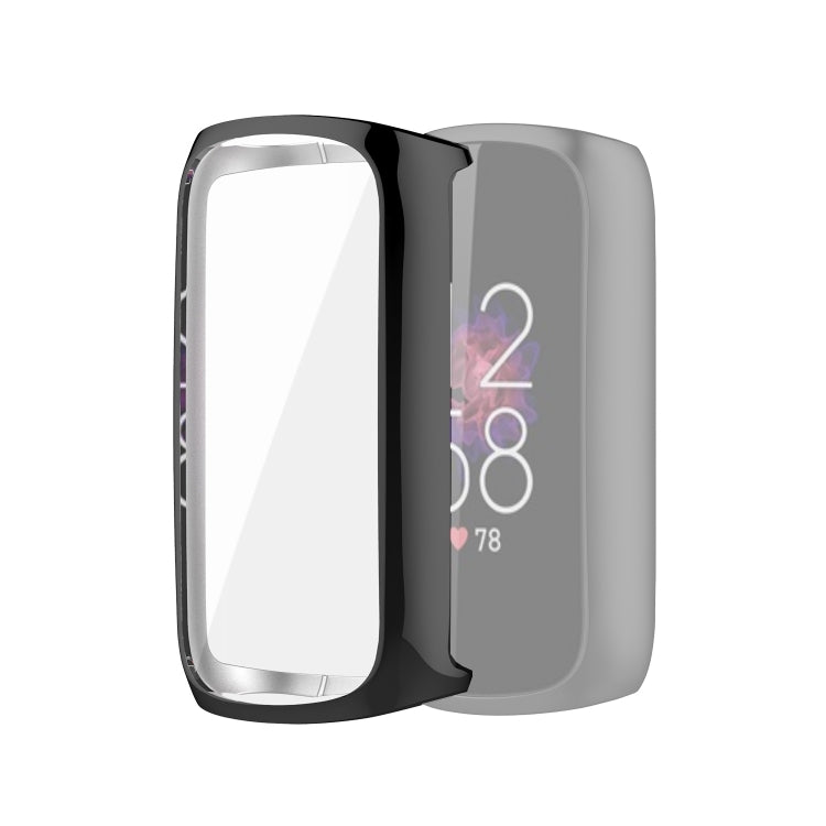 Custodia protettiva galvanica in TPU a copertura totale, For Fitbit Luxe