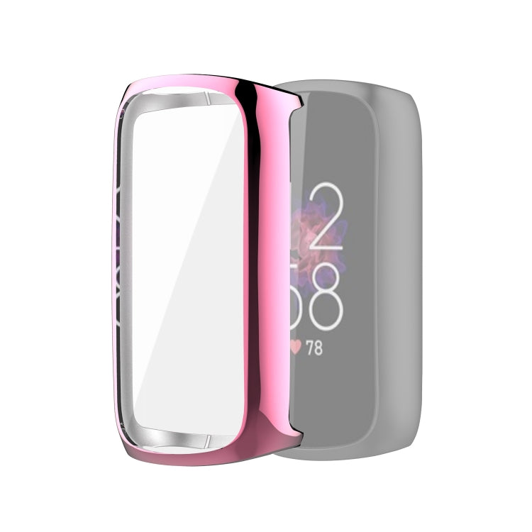 Custodia protettiva galvanica in TPU a copertura totale, For Fitbit Luxe