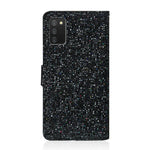 Custodia portafoglio glitter per Samsung Galaxy A03s