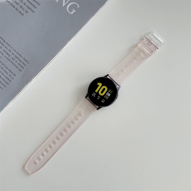 Per Samsung Galaxy Watch Active 2/Garmin Venu 20mm Scolorimento universale nel cinturino di ricambio in silicone Sun Cinturino, For Samsung Galaxy Watch Active 2
