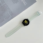 Per Samsung Galaxy Watch Active 2/Garmin Venu 20mm Scolorimento universale nel cinturino di ricambio in silicone Sun Cinturino, For Samsung Galaxy Watch Active 2