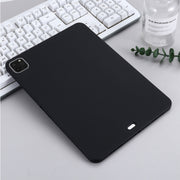 Custodia a copertura totale antiurto in silicone liquido Pure Color, For iPad Pro 11 (2021)