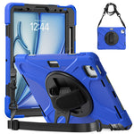 Custodia in silicone e PC con tracolla per iPad Air e Pro