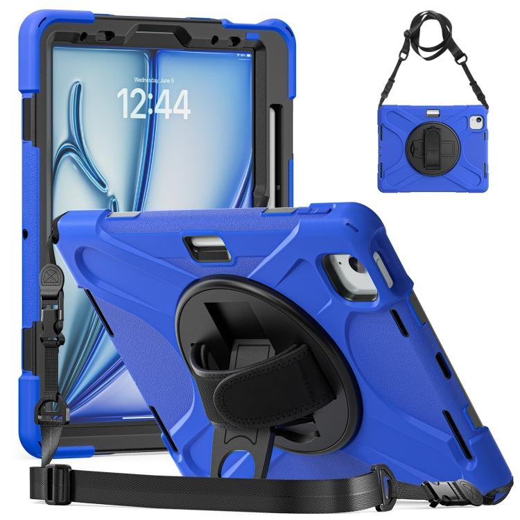Custodia in silicone e PC con tracolla per iPad Air e Pro