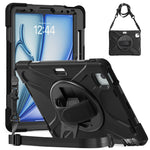 Custodia in silicone e PC con tracolla per iPad Air e Pro