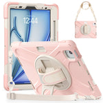 Custodia in silicone e PC con tracolla per iPad Air e Pro